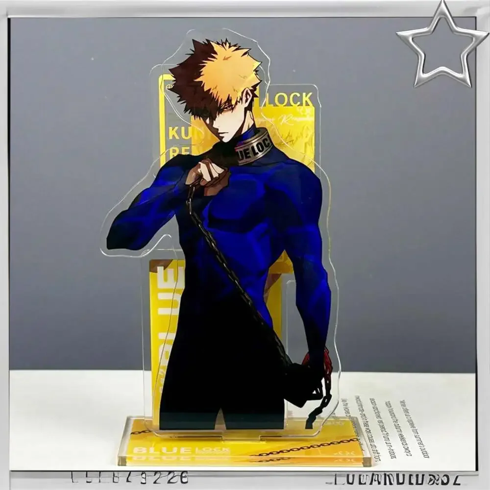 Blue Lock All Character Acrylic Layered Stand, 9.5X5.5X16Cm, 105G, Desktop